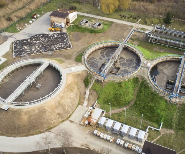 Zdjęcie z realizacji projektu POliŚ - Uporządkowanie gospodarki wodno-ściekowej na terenie aglomeracji Słubice